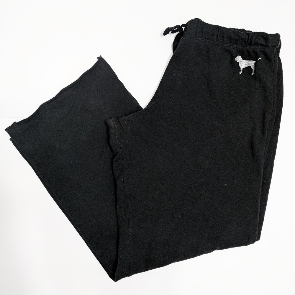 [M] VS PINK Black Sweatpants